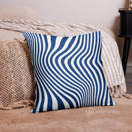 Blue Wave Radical Cushion by Our BoatyVerse