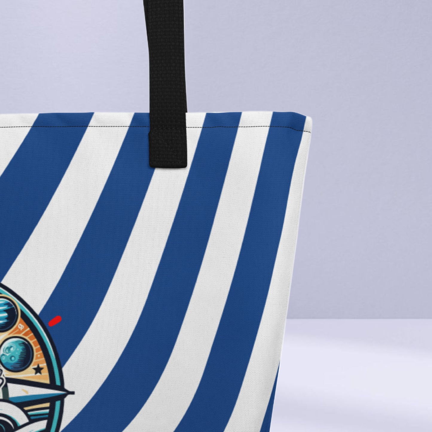 Summer Vibes Large Tote Bag by Our BoatyVerse