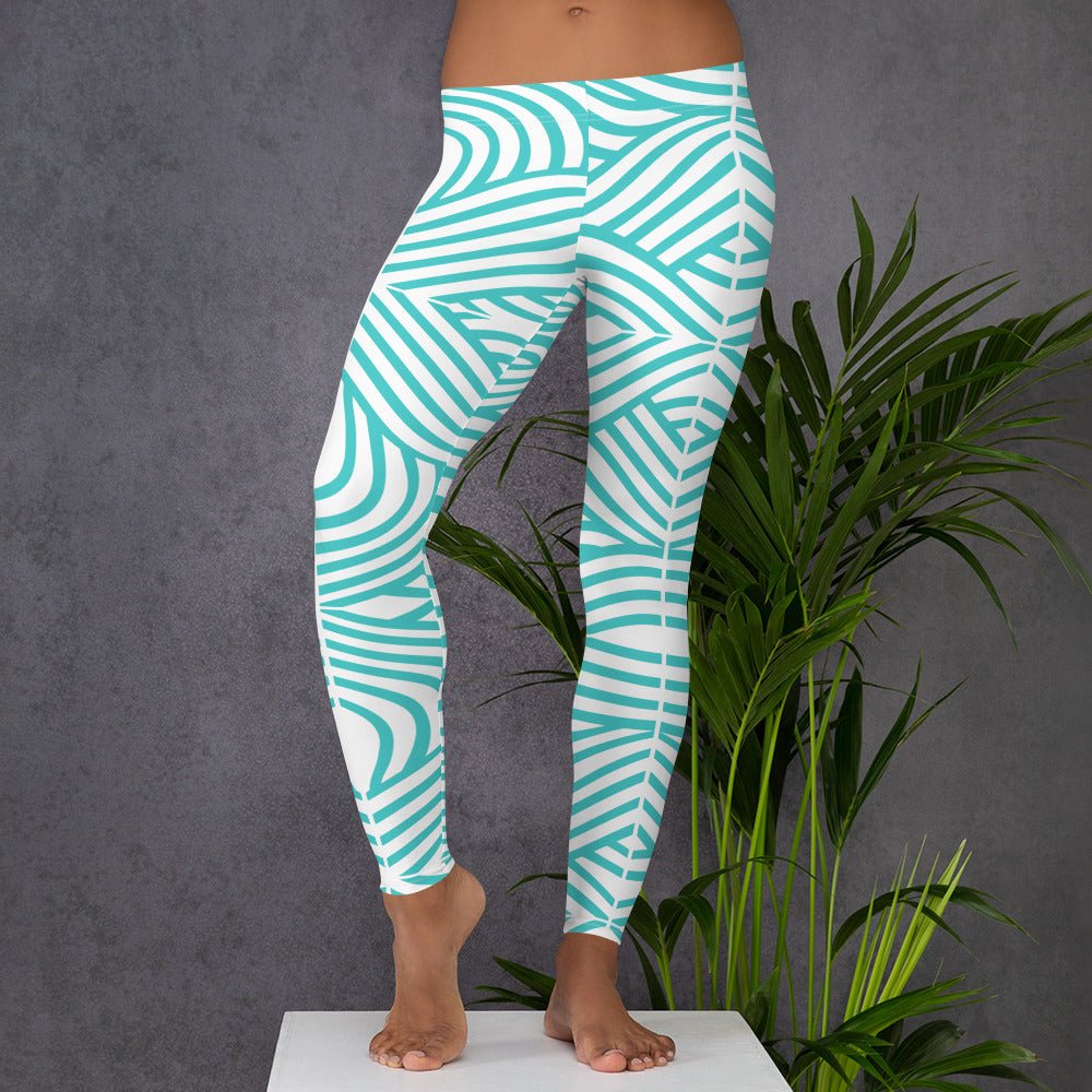 Funky Bright Green Gym Leggings from Our BoatyVerse