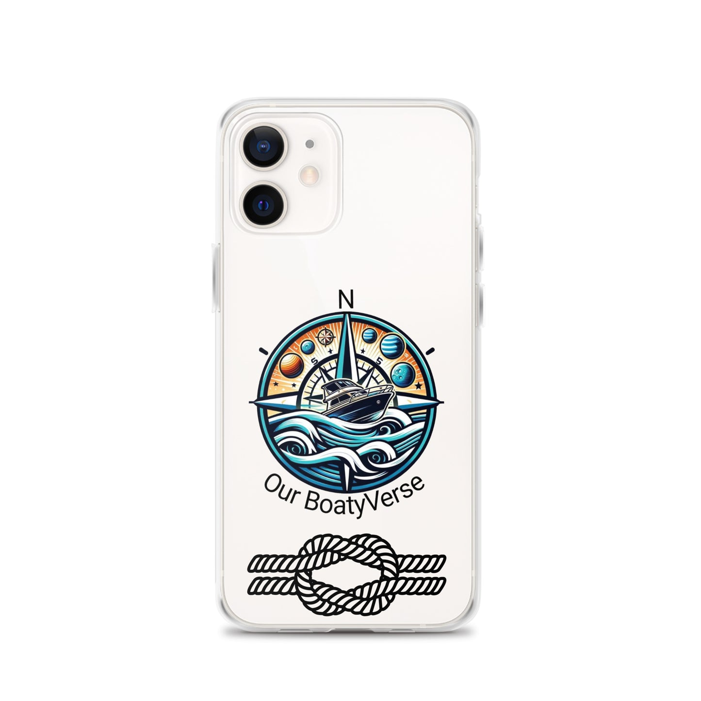 iPhone Stylish Clear Case for all latest models iPhone® by Our BoatyVerse