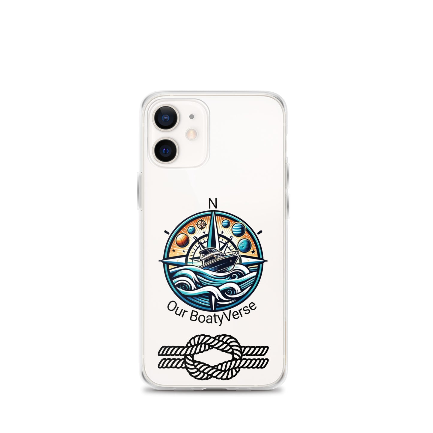 iPhone Stylish Clear Case for all latest models iPhone® by Our BoatyVerse