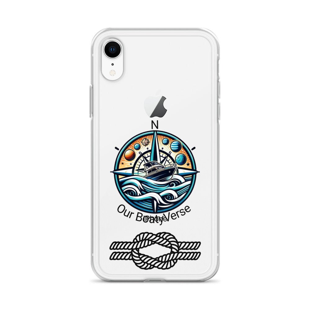 iPhone Stylish Clear Case for all latest models iPhone® by Our BoatyVerse
