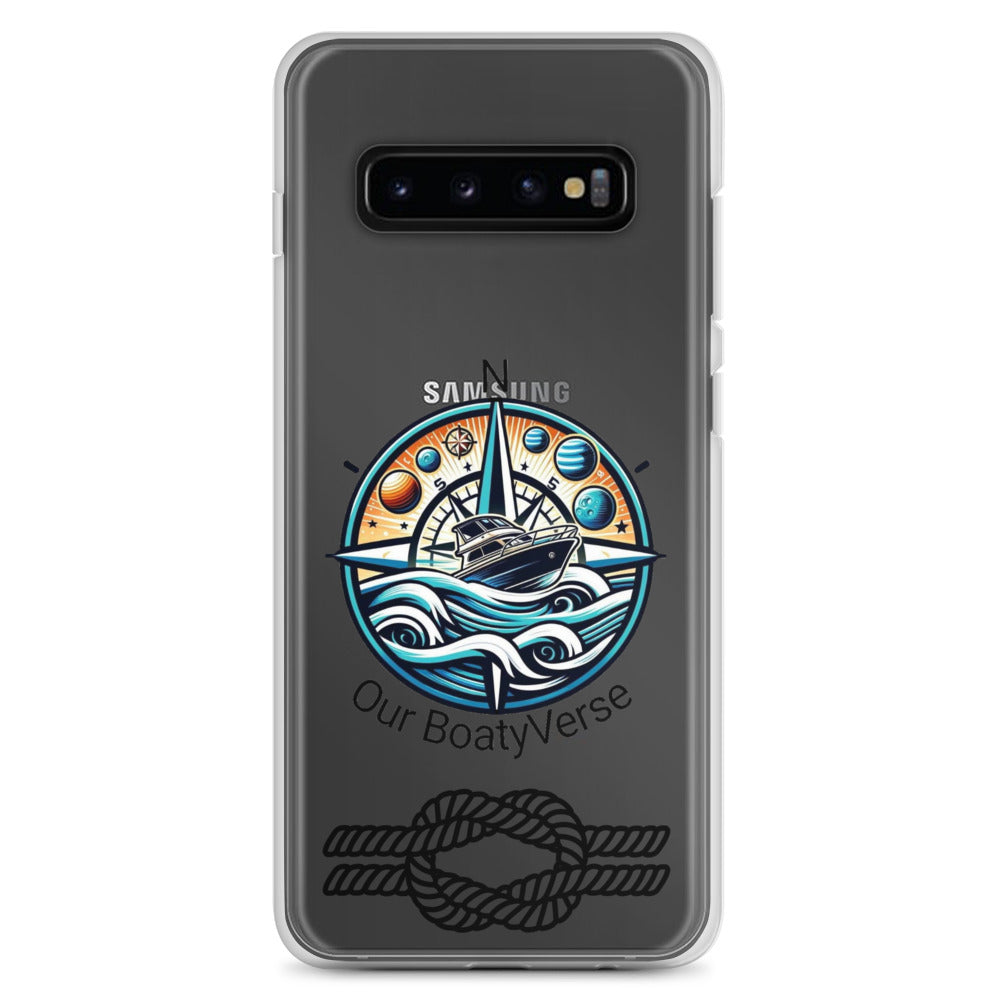 Stylish Clear Case for latest Samsung® phones by Our BoatyVerse