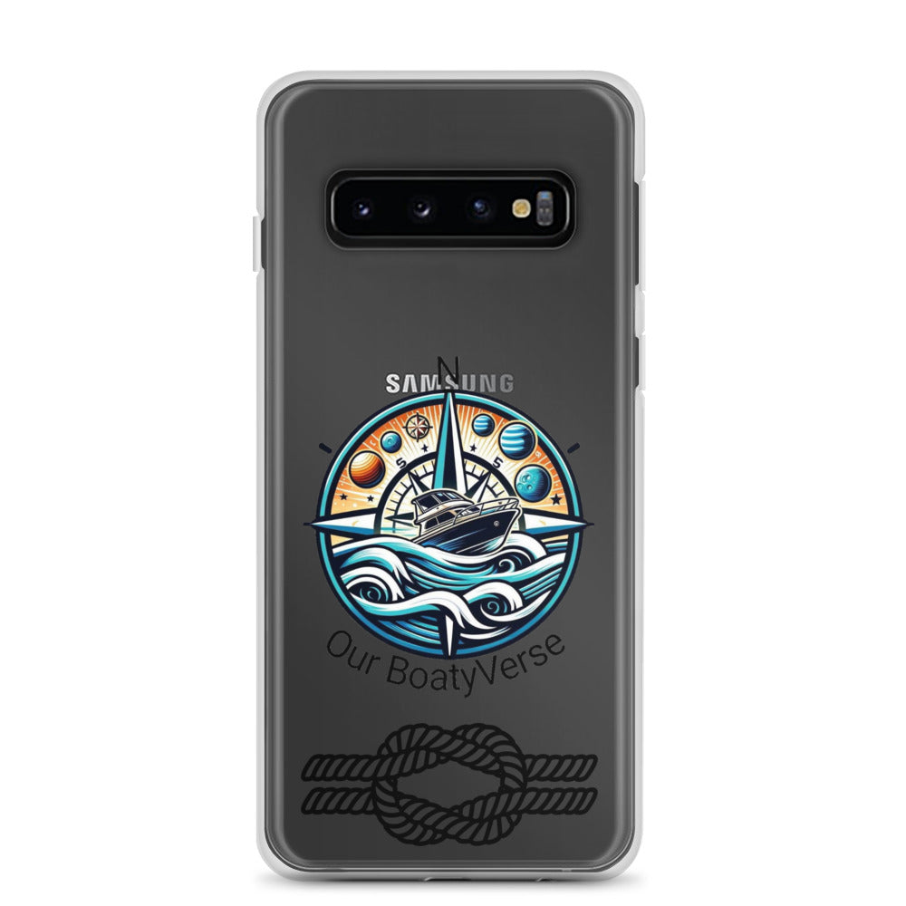 Stylish Clear Case for latest Samsung® phones by Our BoatyVerse