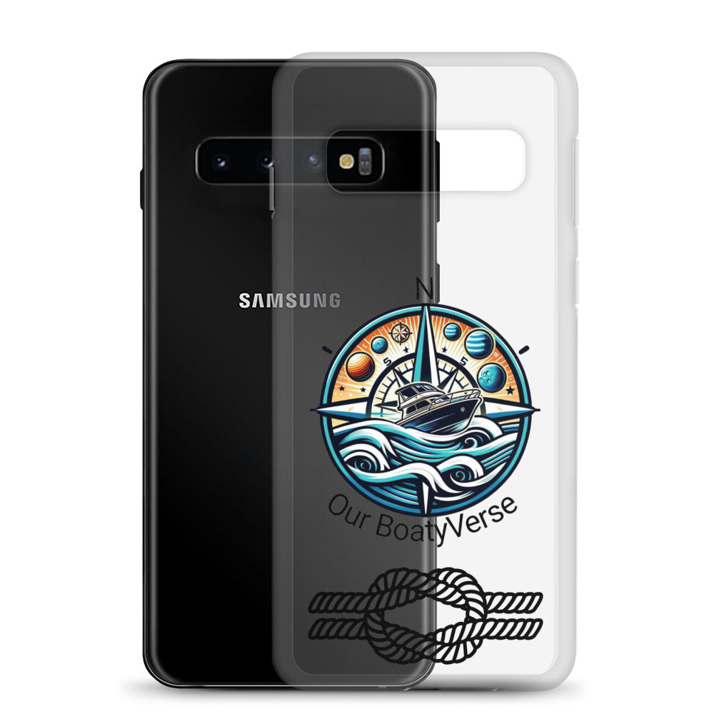 Stylish Clear Case for latest Samsung® phones by Our BoatyVerse