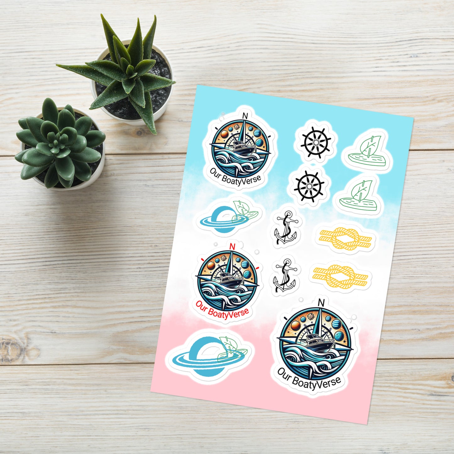 Our Image Sticker sheet by Our BoatyVerse