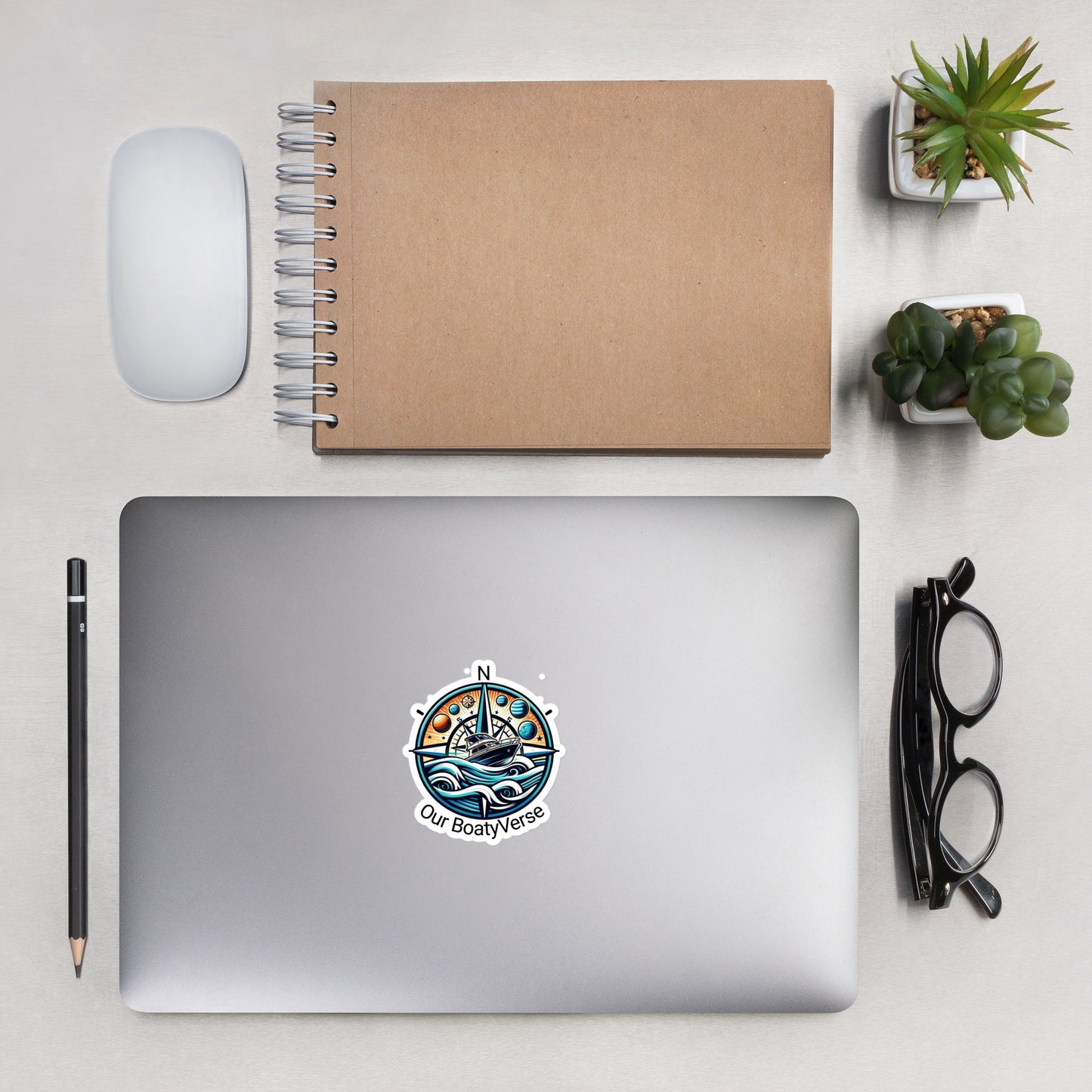 Show your Support, Bubble-free stickers by Our BoatyVerse