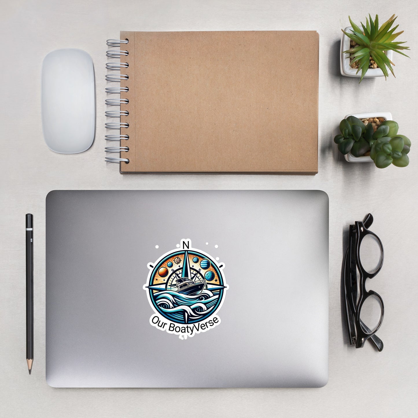 Show your Support, Bubble-free stickers by Our BoatyVerse