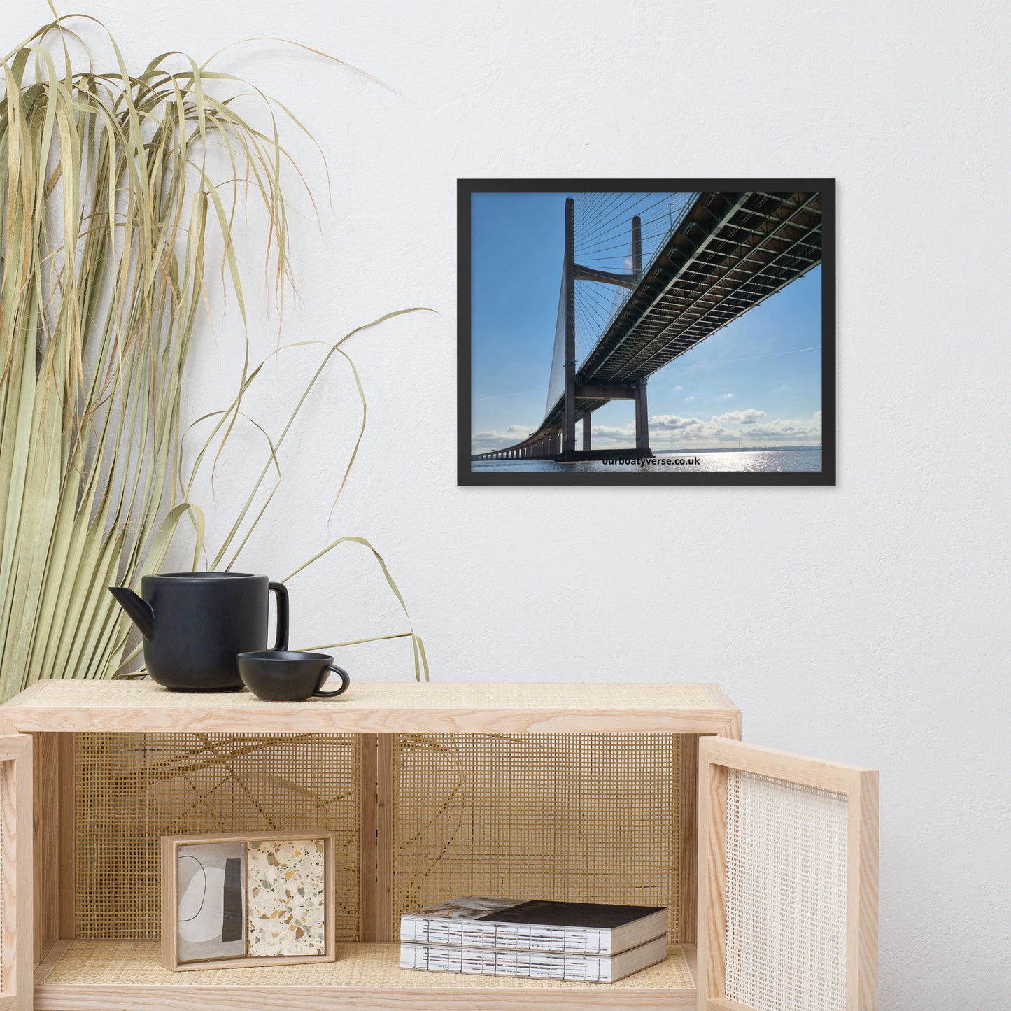 Prince of Wales Bridge framed poster by Our BoatyVerse
