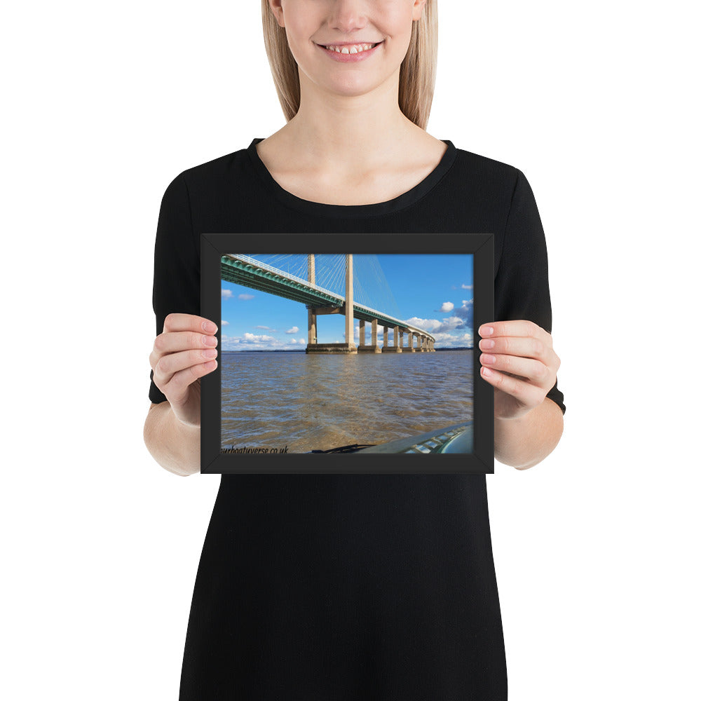 Prince of Wales Bridge Framed Poster Sunrise by Our BoatyVerse