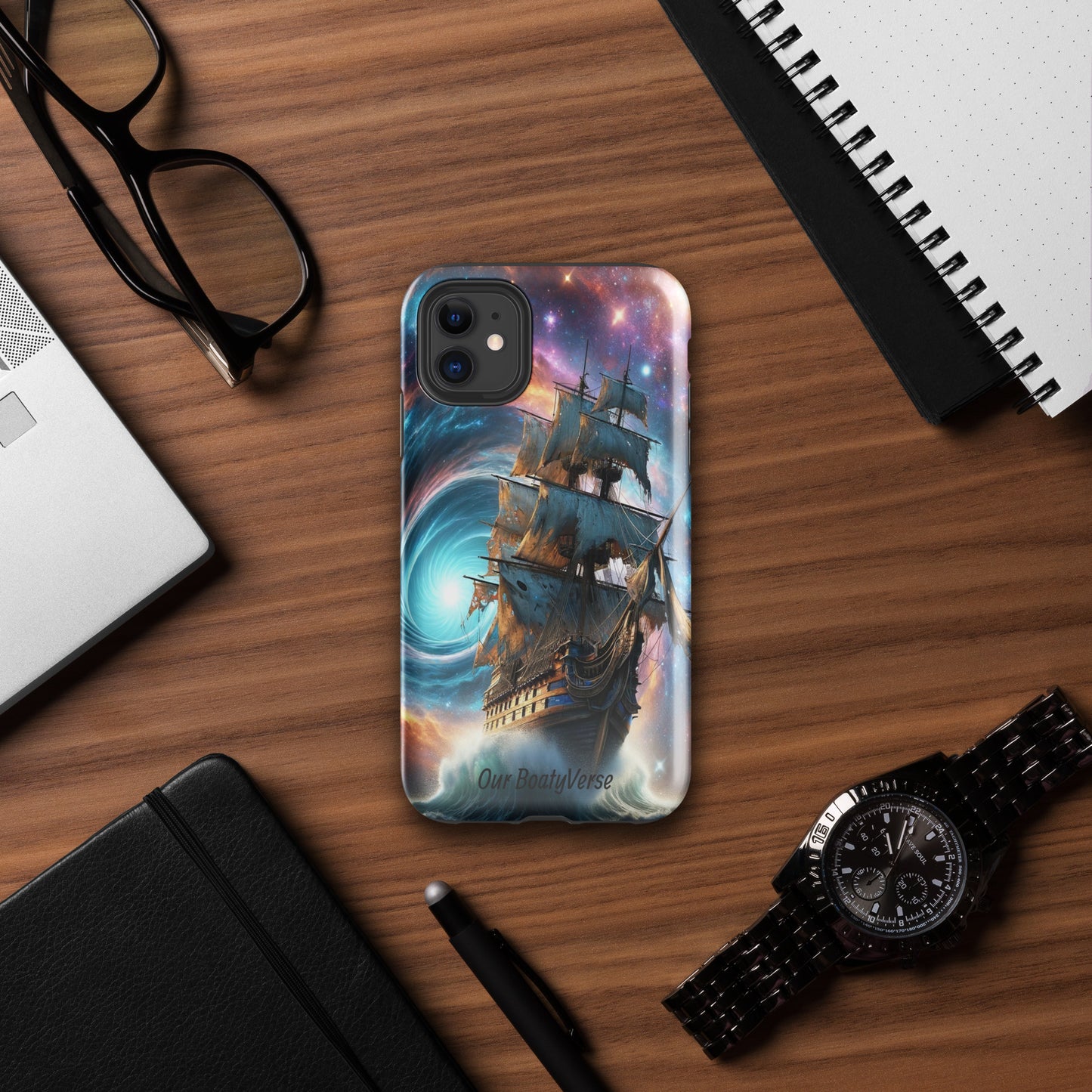 Sailing the Vortex Tough Case for iPhone® By Our BoatyVerse