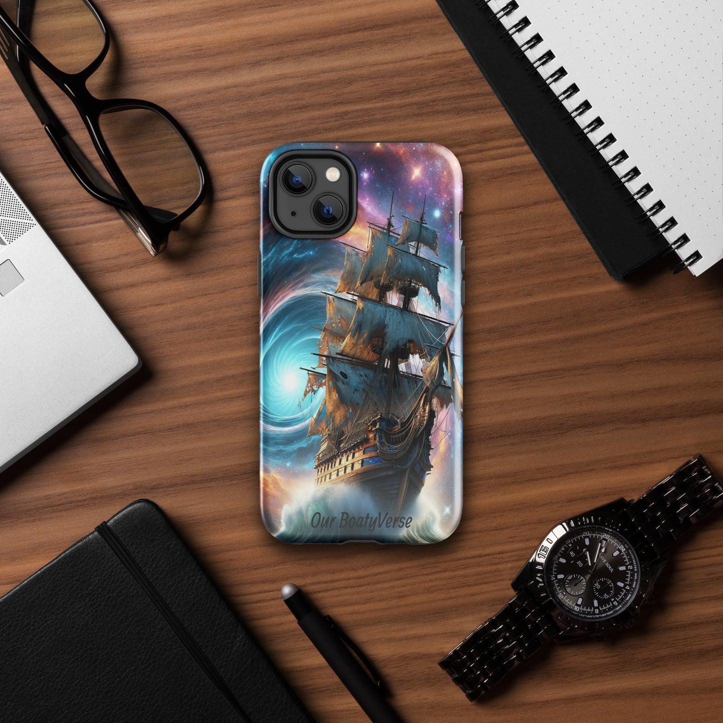 Sailing the Vortex Tough Case for iPhone® By Our BoatyVerse
