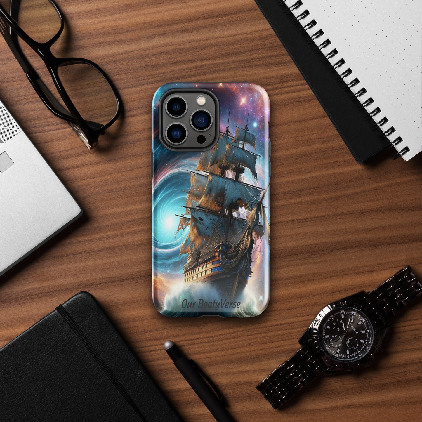 Sailing the Vortex Tough Case for iPhone® By Our BoatyVerse