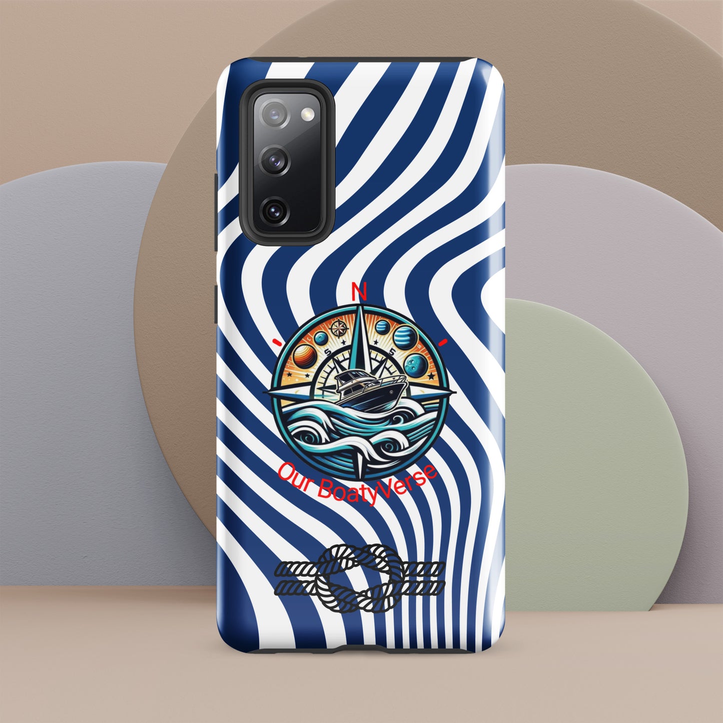 Bright Tough case for Samsung® phones by Our BoatyVerse