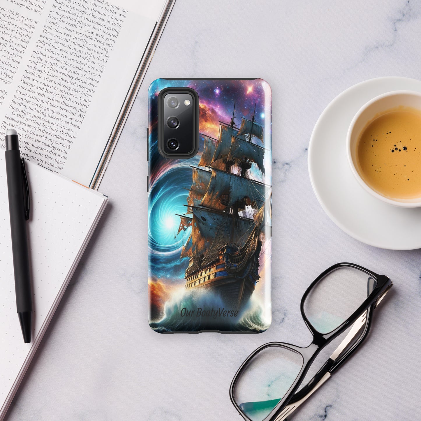 Sailing the Vortex Tough case for Samsung® models by Our BoatyVerse