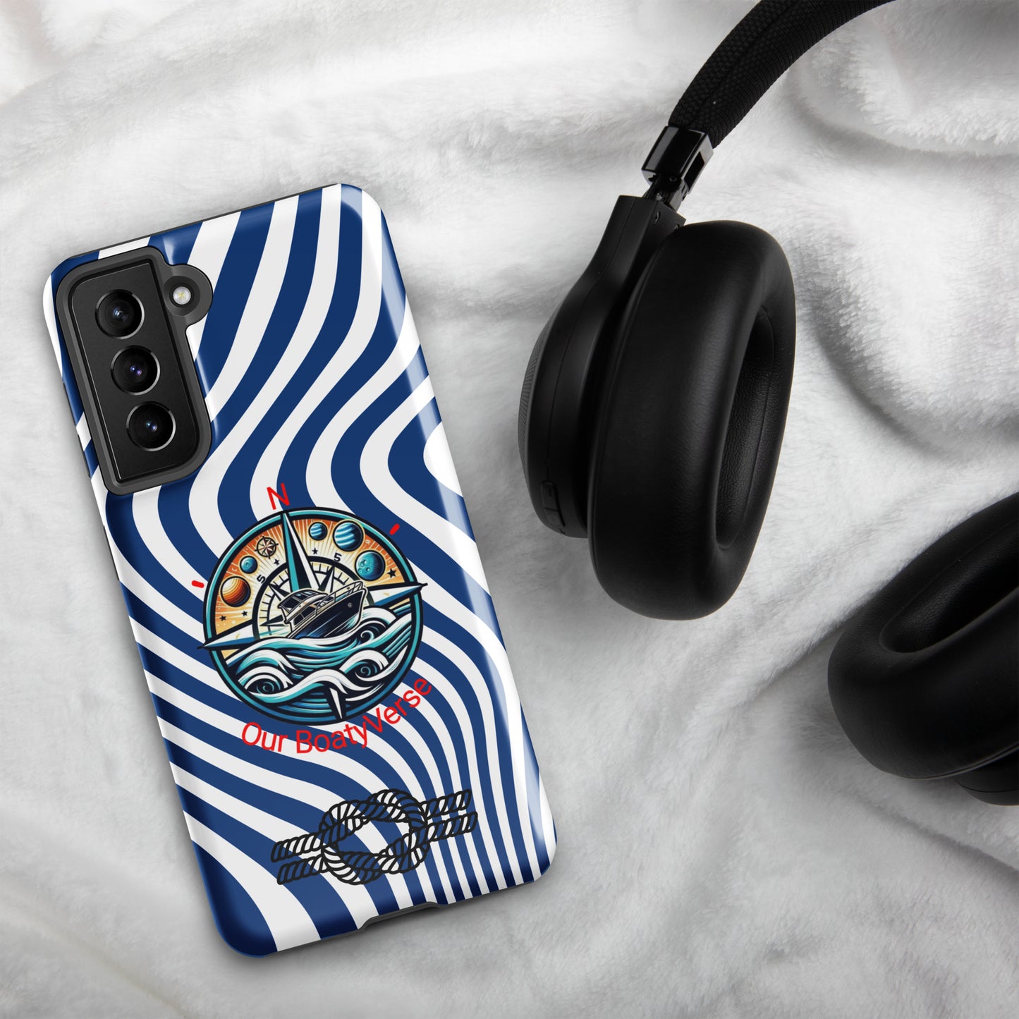 Bright Tough case for Samsung® phones by Our BoatyVerse