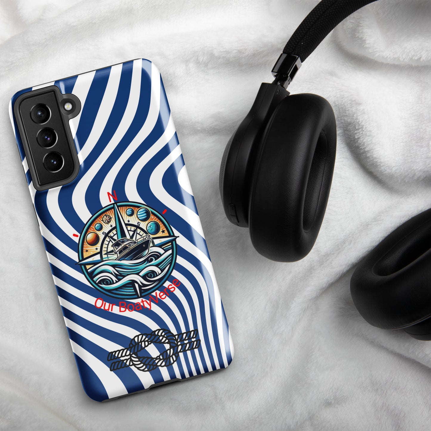Bright Tough case for Samsung® phones by Our BoatyVerse