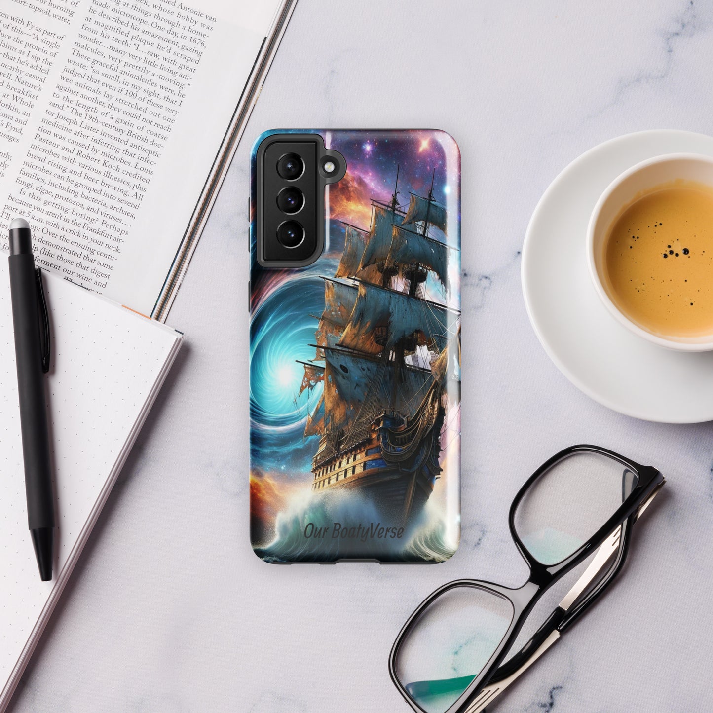 Sailing the Vortex Tough case for Samsung® models by Our BoatyVerse