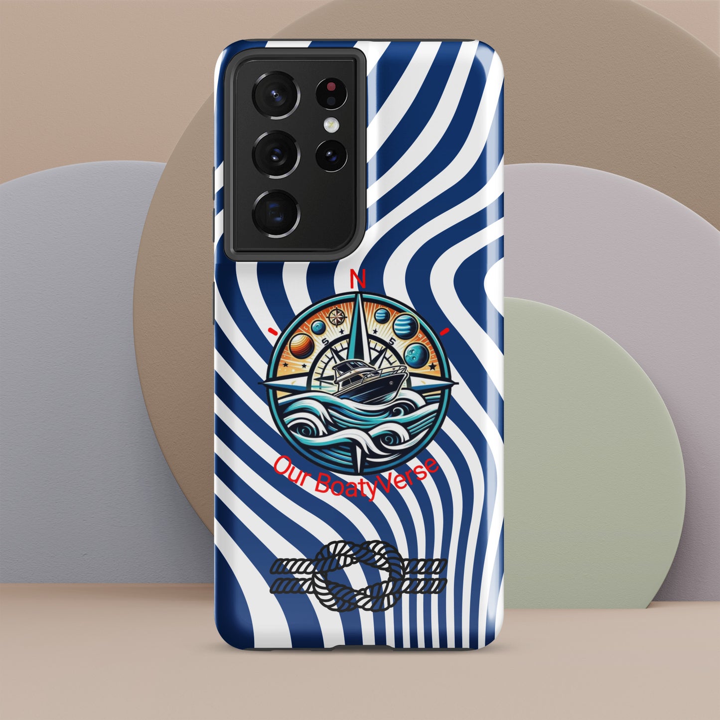 Bright Tough case for Samsung® phones by Our BoatyVerse