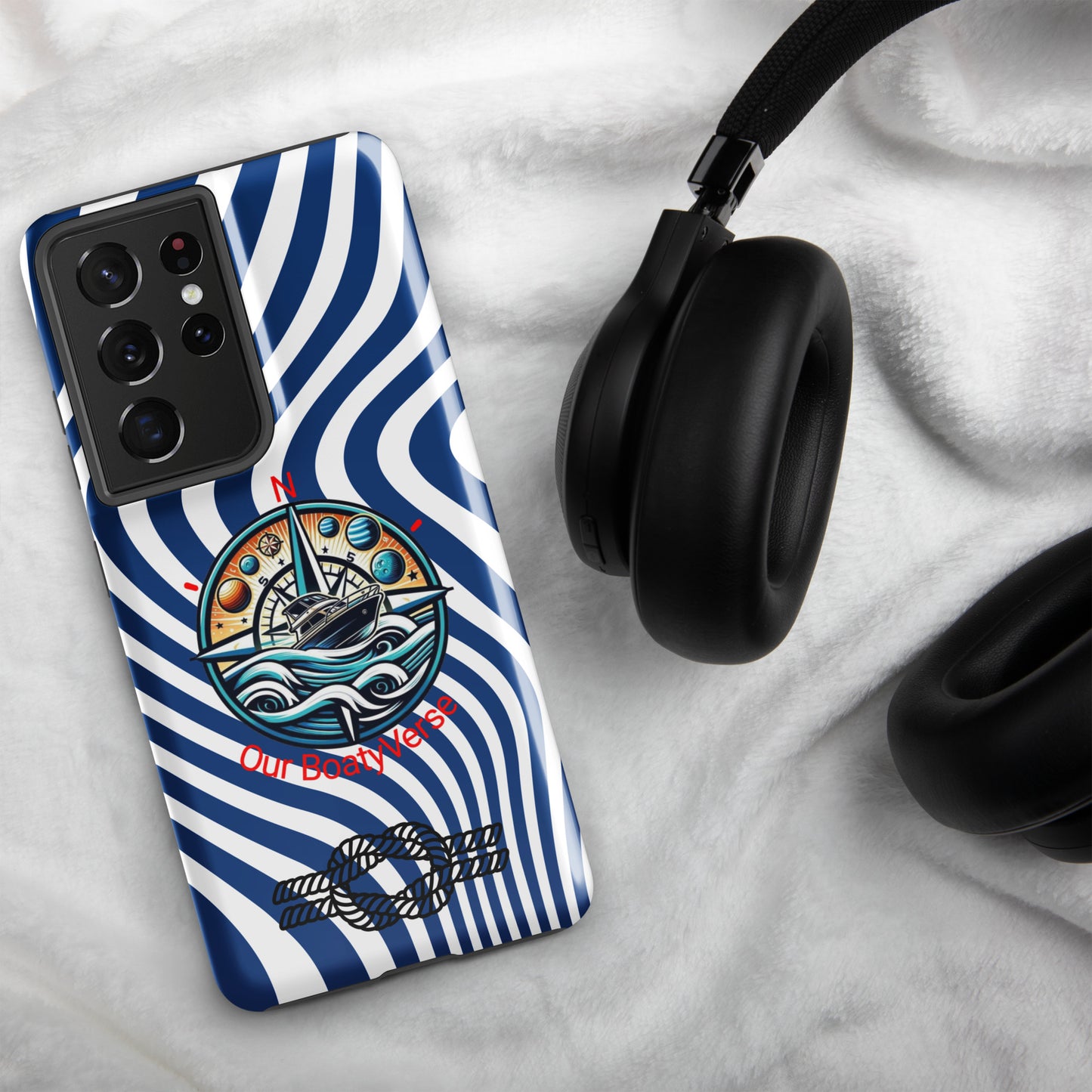 Bright Tough case for Samsung® phones by Our BoatyVerse