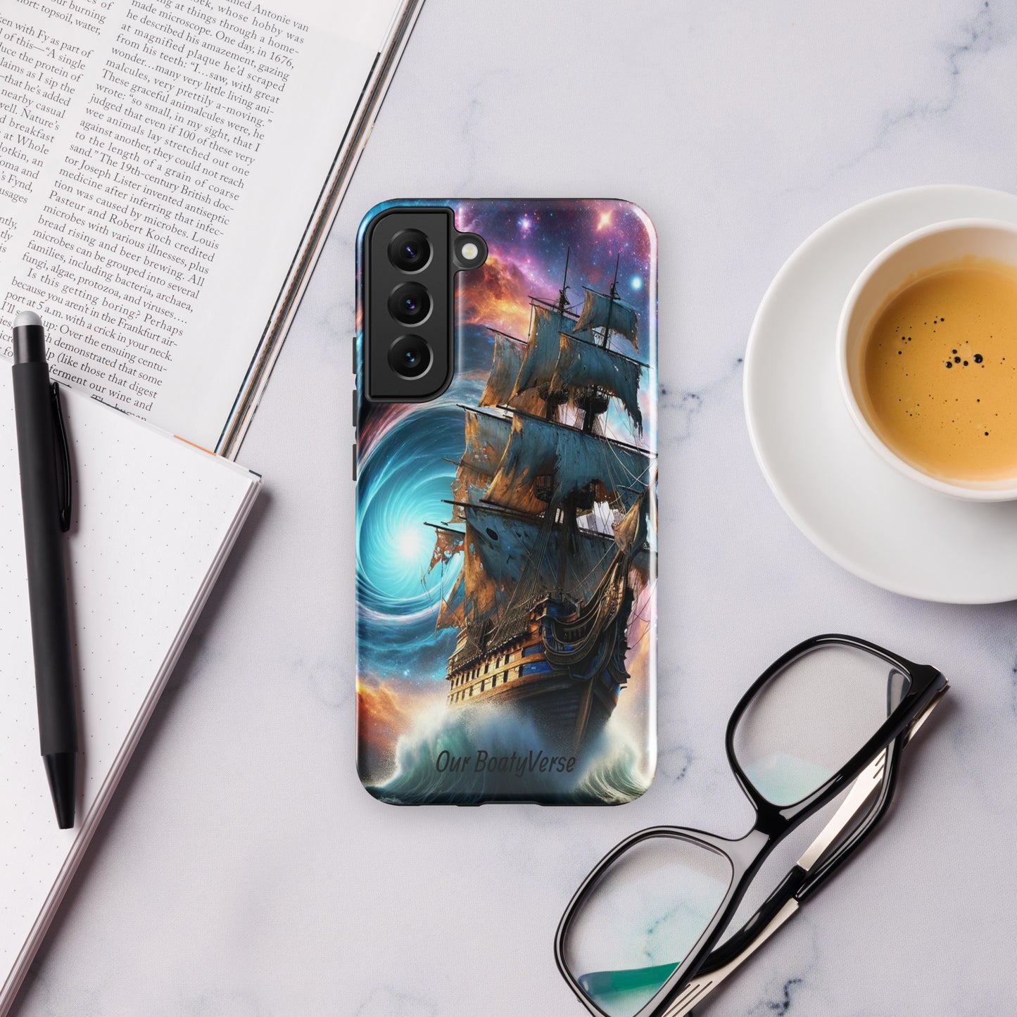 Sailing the Vortex Tough case for Samsung® models by Our BoatyVerse