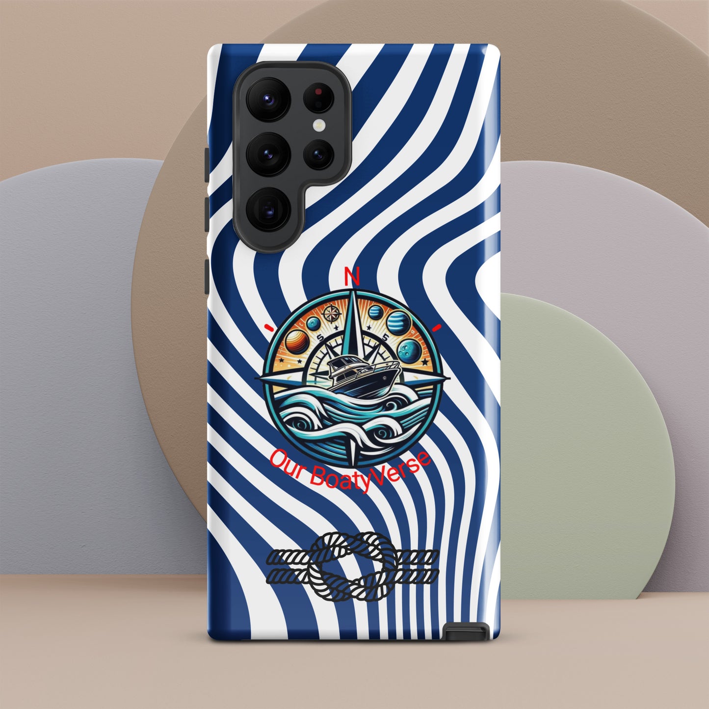 Bright Tough case for Samsung® phones by Our BoatyVerse