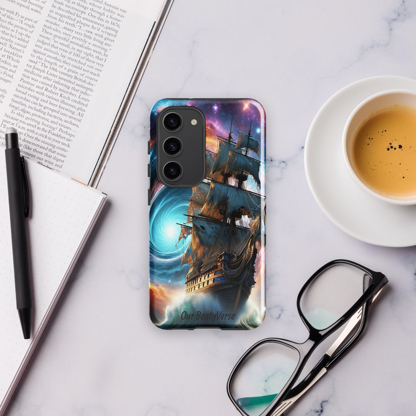 Sailing the Vortex Tough case for Samsung® models by Our BoatyVerse