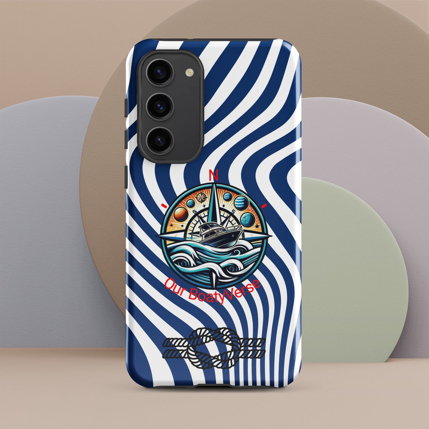 Bright Tough case for Samsung® phones by Our BoatyVerse