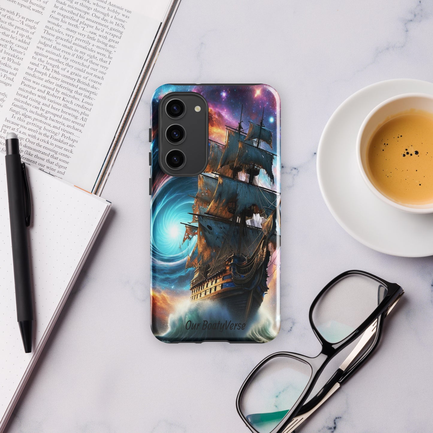 Sailing the Vortex Tough case for Samsung® models by Our BoatyVerse