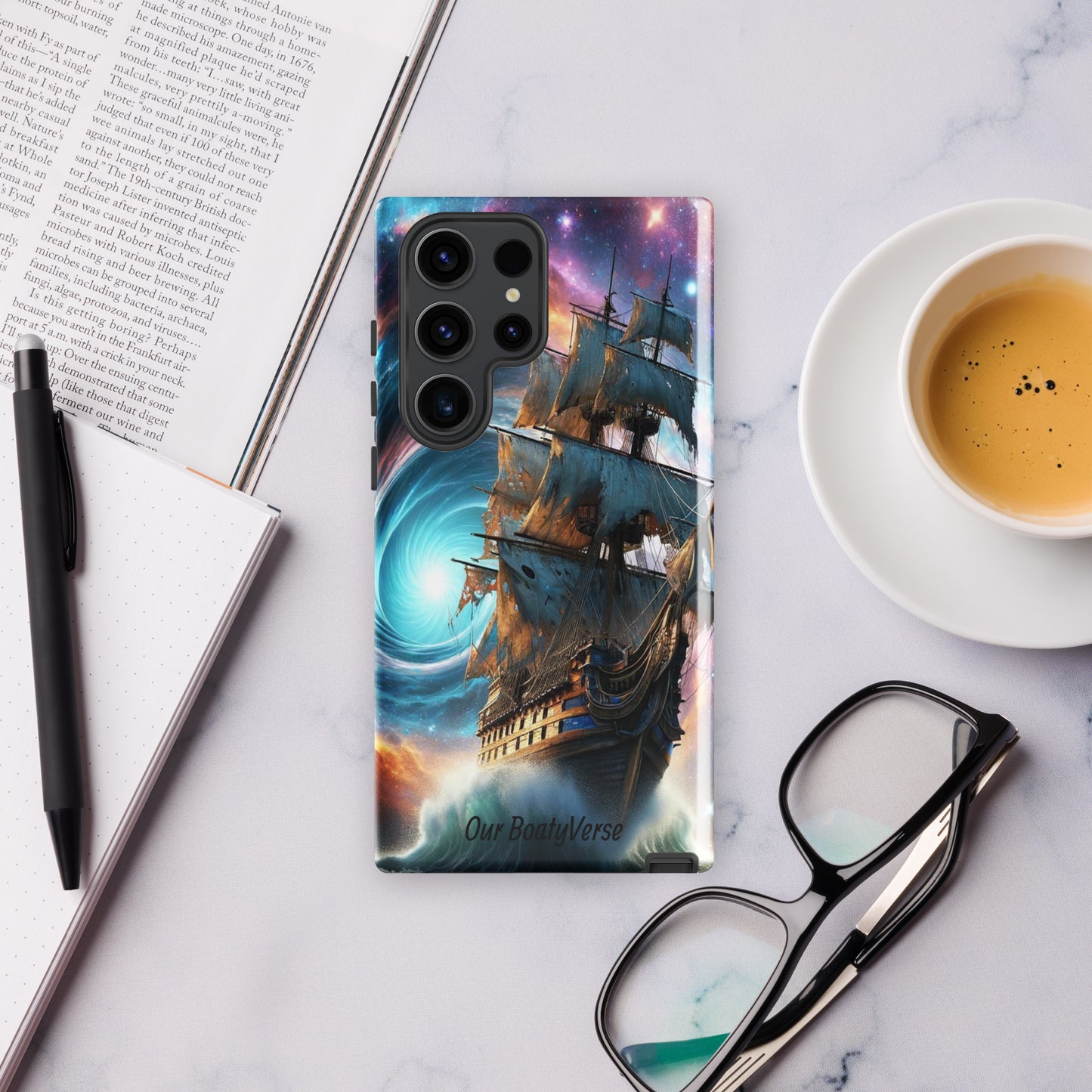 Sailing the Vortex Tough case for Samsung® models by Our BoatyVerse