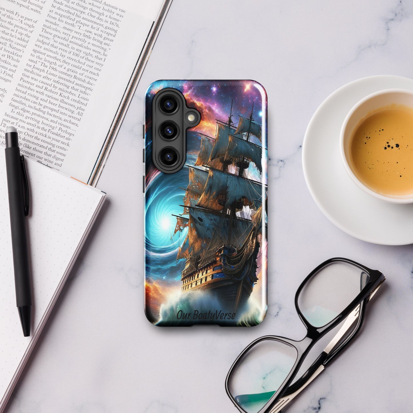Sailing the Vortex Tough case for Samsung® models by Our BoatyVerse