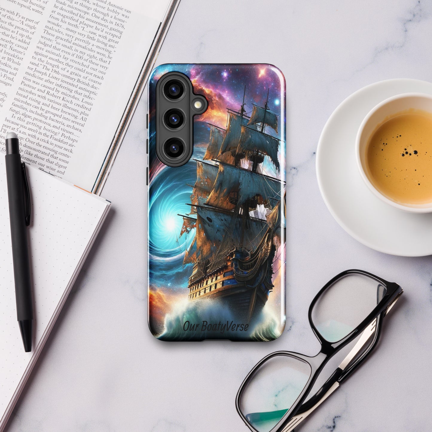 Sailing the Vortex Tough case for Samsung® models by Our BoatyVerse