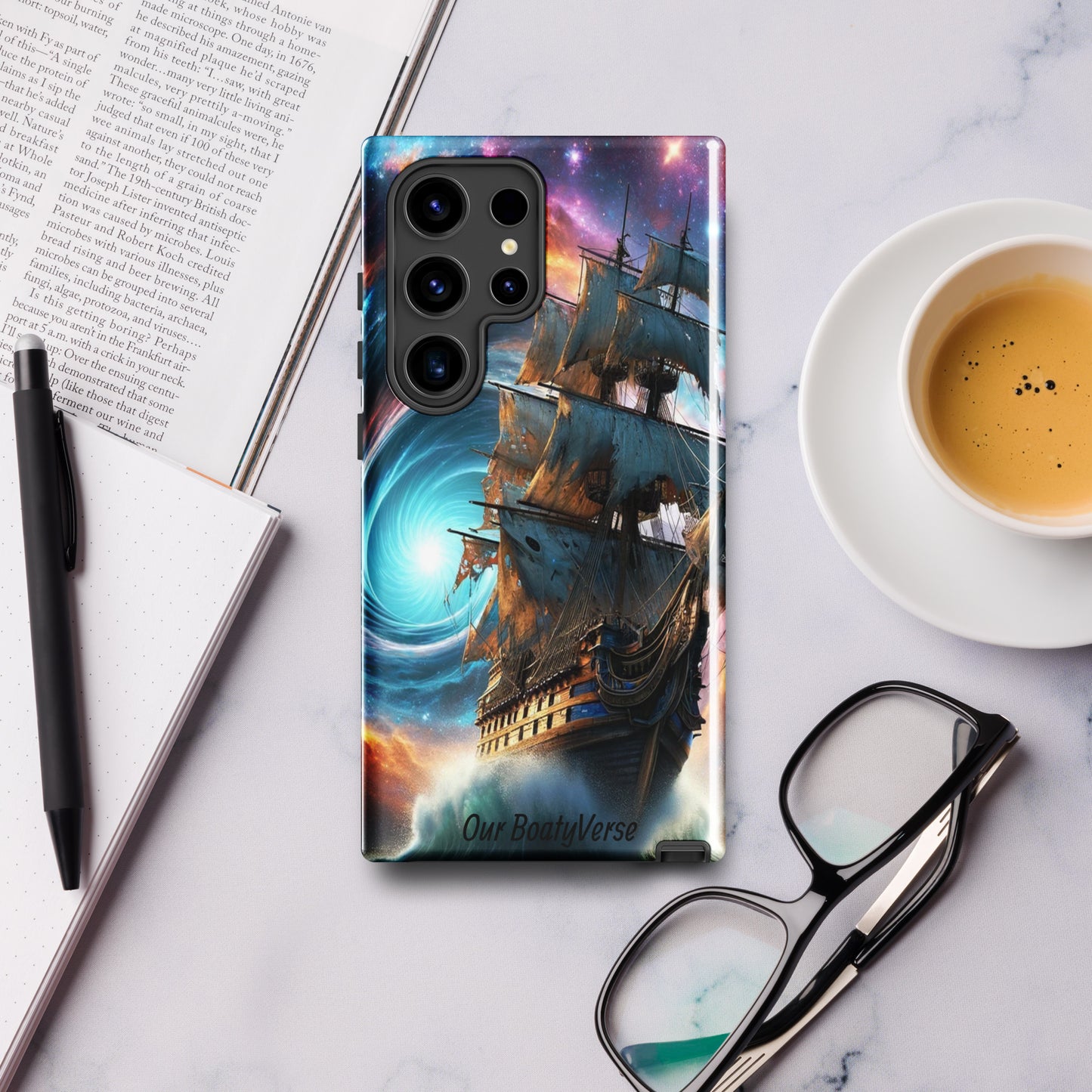 Sailing the Vortex Tough case for Samsung® models by Our BoatyVerse