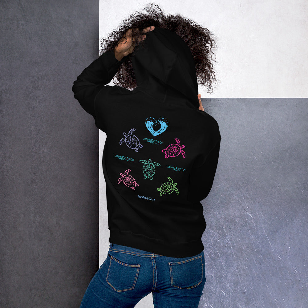 Turtle Love Hoodie by Our BoatyVerse