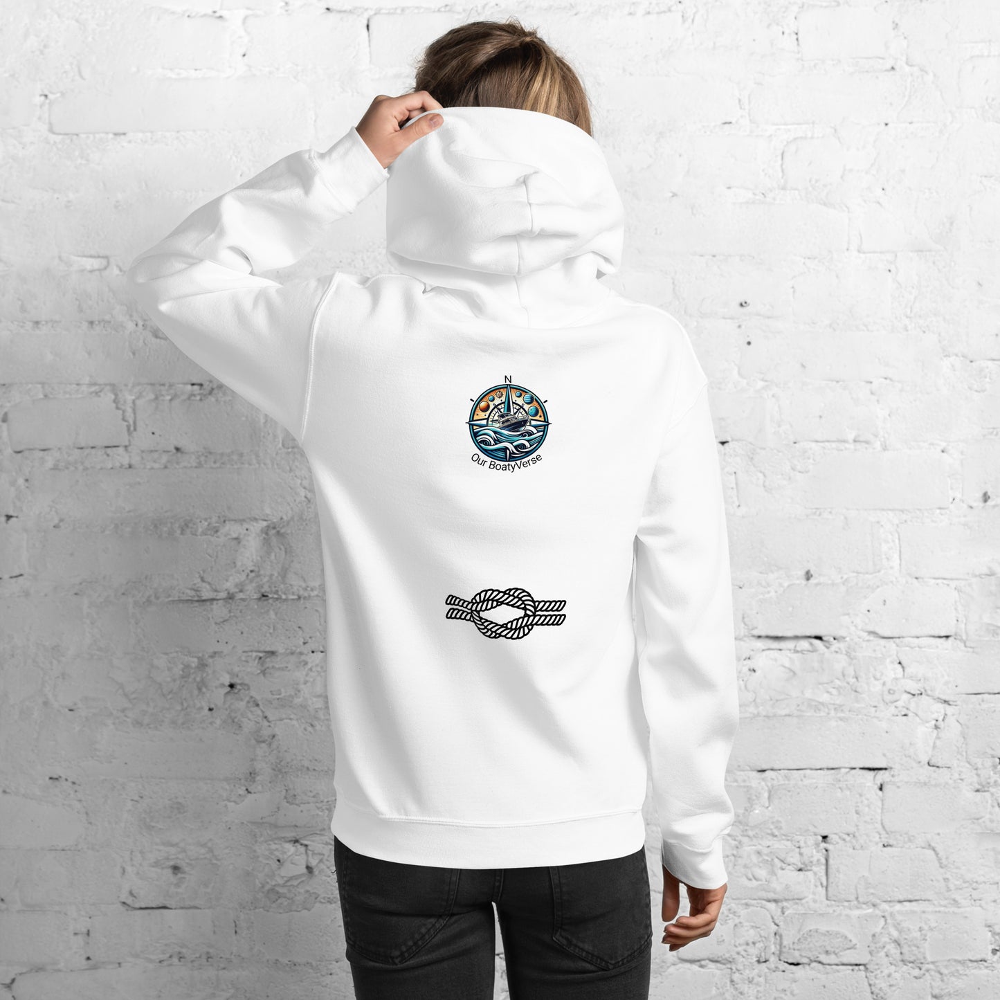 Light and Bright Ocean Hoodie by Our BoatyVerse