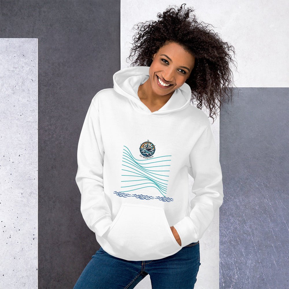Light and Bright Ocean Hoodie by Our BoatyVerse