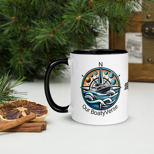 Our BoatyVerse Mug with Colour Inside