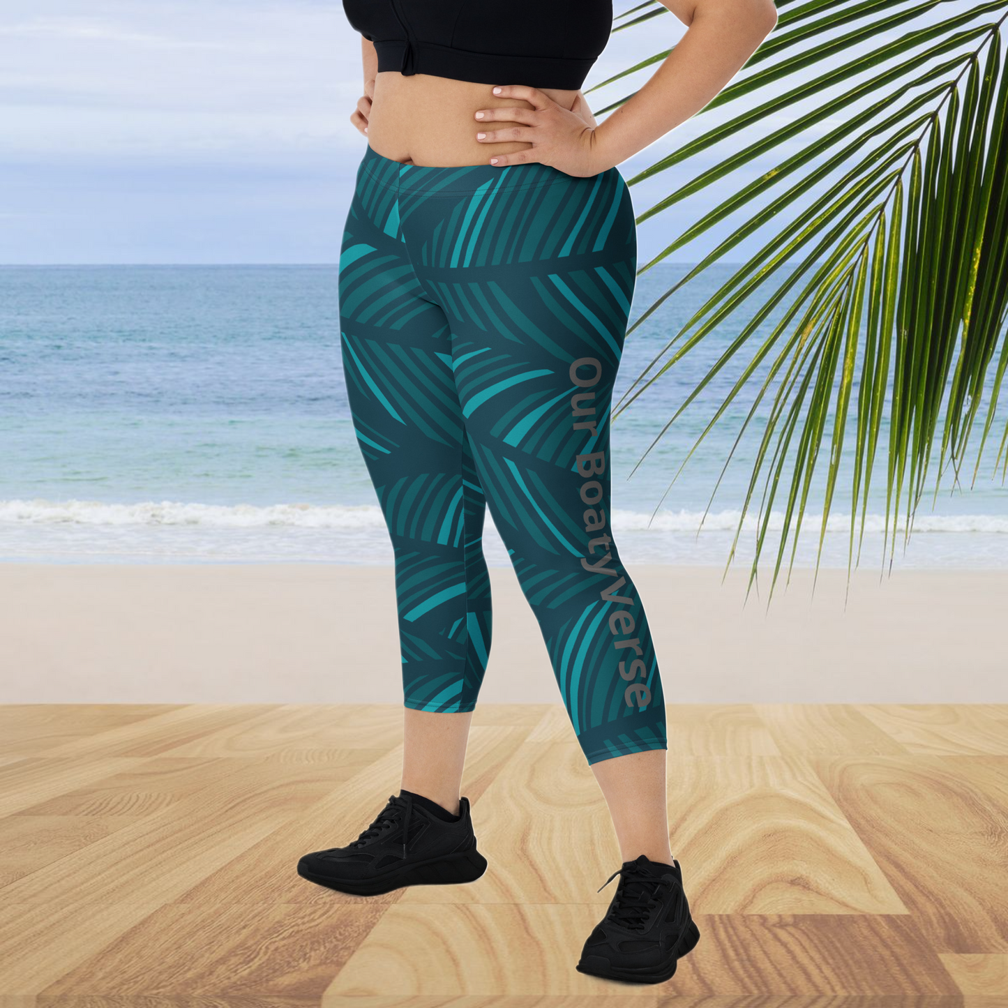 At one with Nature, Gym Leggings by Our BoatyVerse