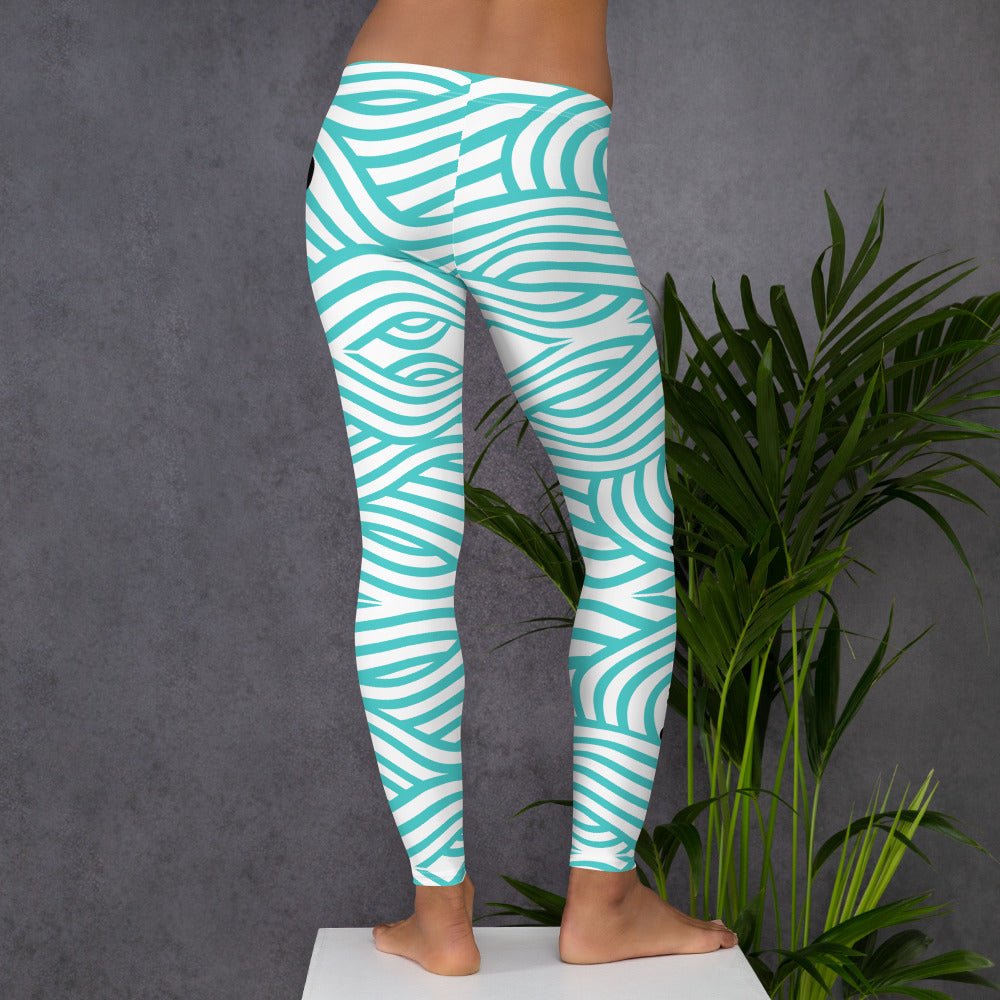 Funky Bright Green Gym Leggings from Our BoatyVerse