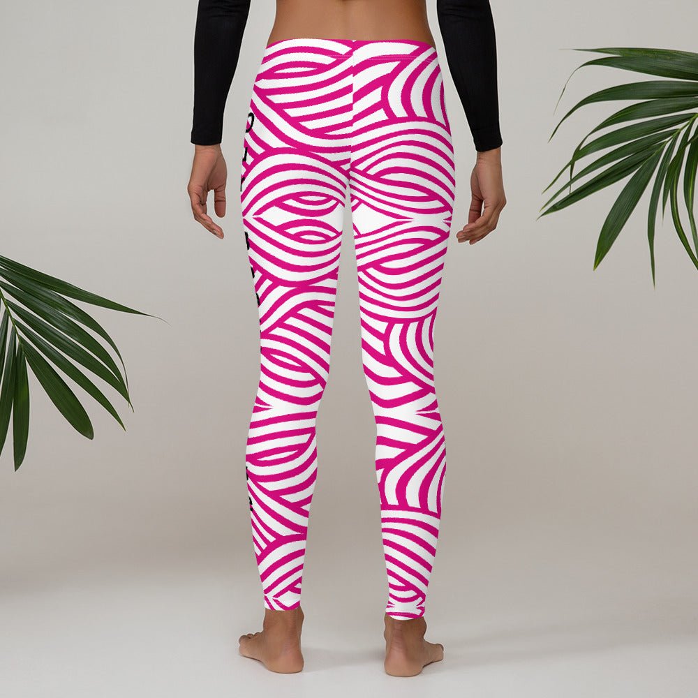 Funky Bright PINK Gym Leggings by Our BoatyVerse