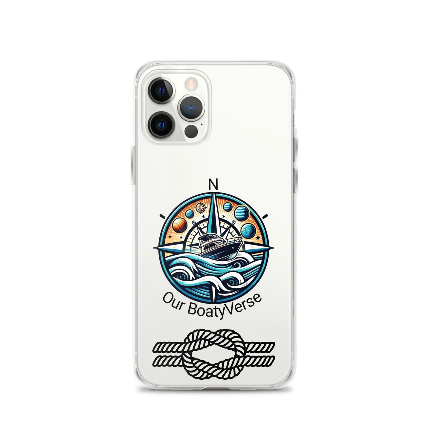 iPhone Stylish Clear Case for all latest models iPhone® by Our BoatyVerse