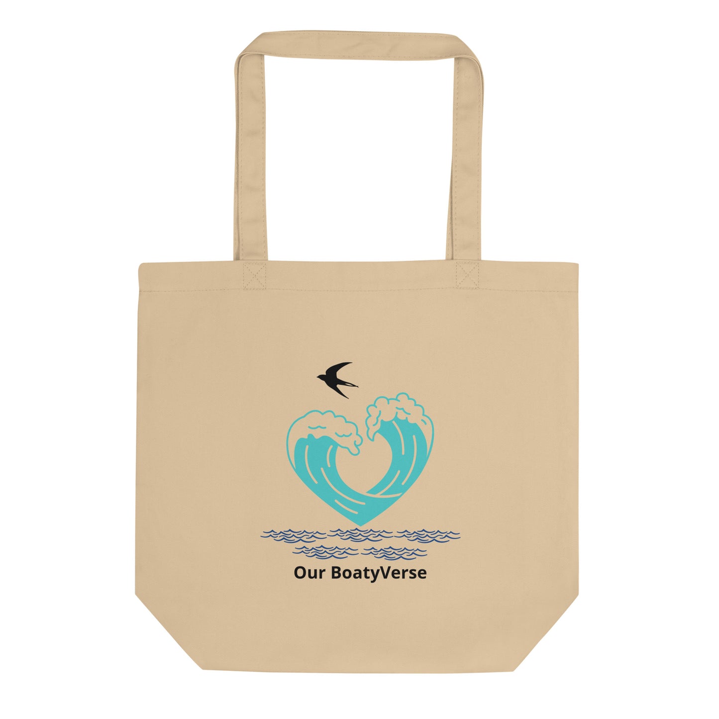 Love The Ocean Eco Tote Bag by Our BoatyVerse