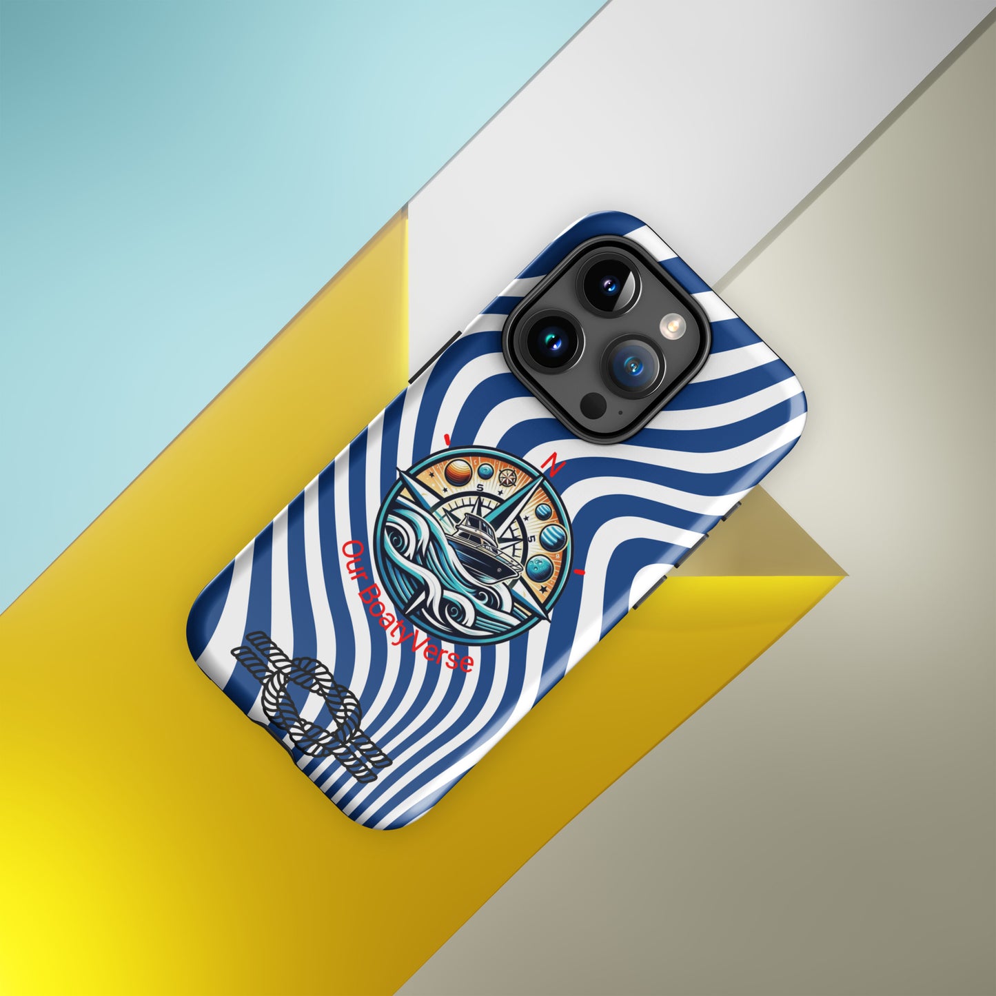 Bright Tough Case for iPhone® models by Our BoatyVerse