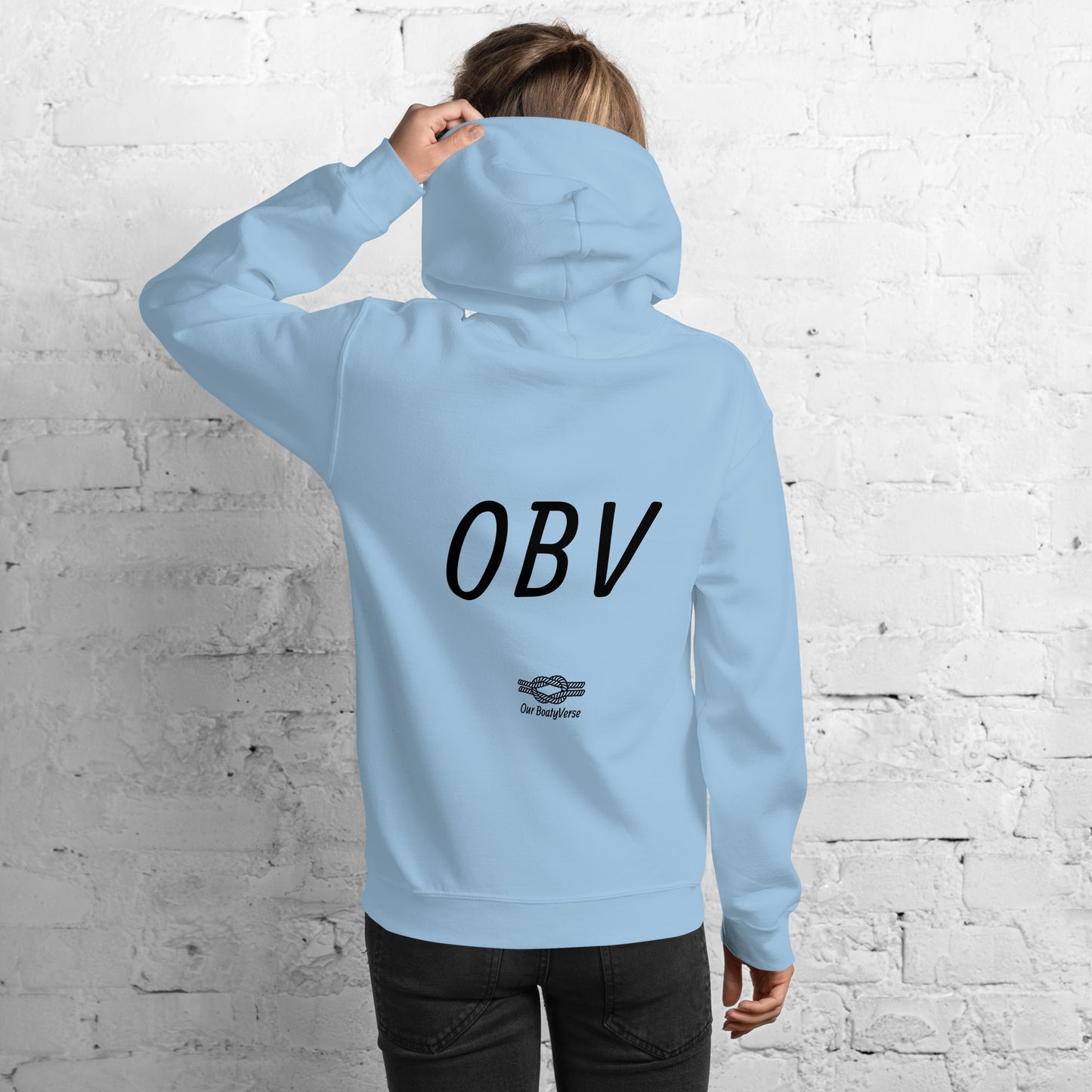 O B V Hoodie by Our BoatyVerse