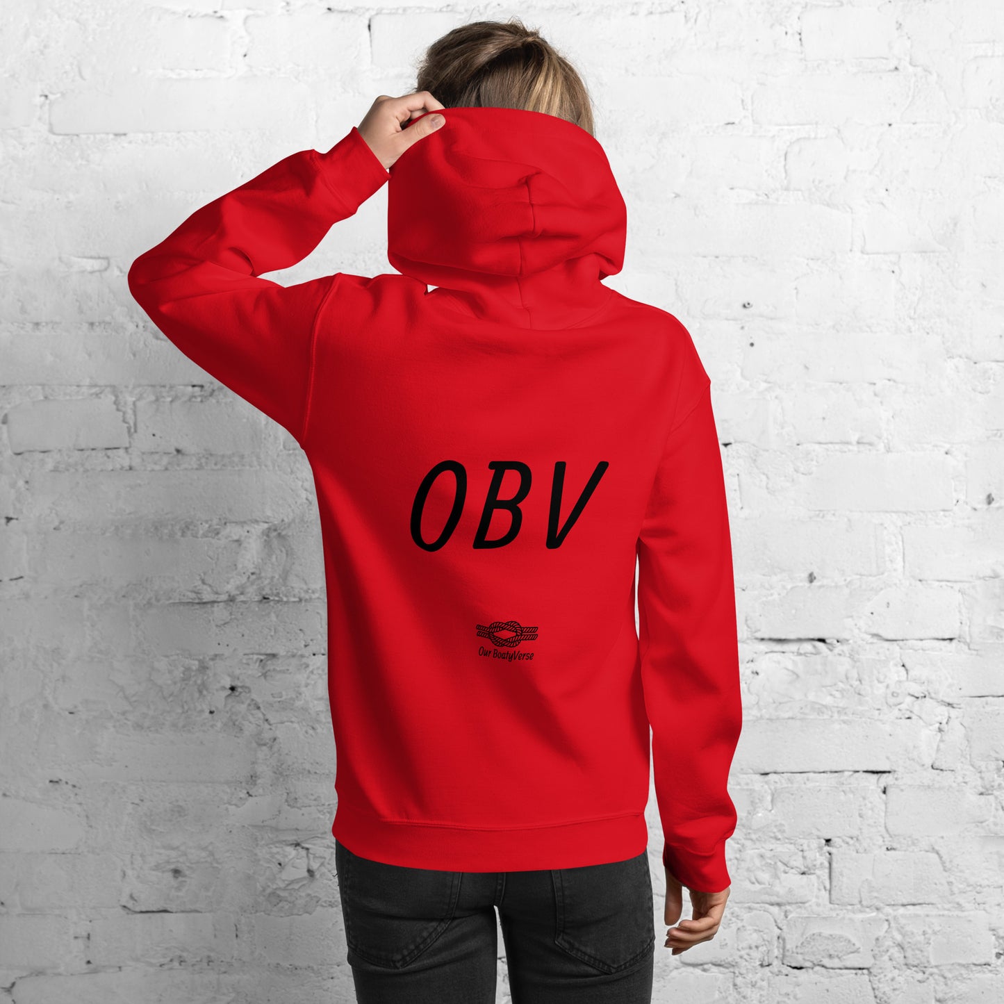 O B V Hoodie by Our BoatyVerse