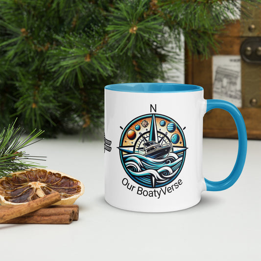 Our BoatyVerse Mug with Colour Inside
